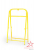 Штендер рекламный прямоугольный 1,20 х 0,6 м желтый