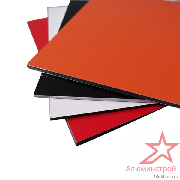 Алюминиевая композитная панель 3 мм (0.3) 1500х4000 серия Классик в Челябинске