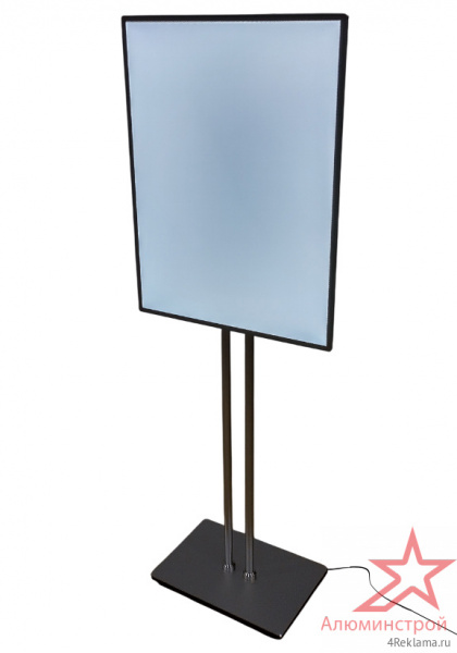 Стойка со световой панелью A2 (435*600мм) с блоком питания 1.5А